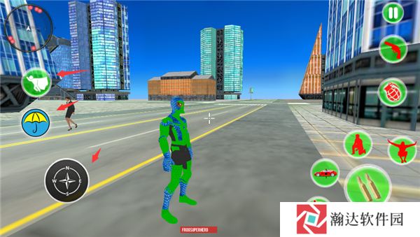 神奇蜘蛛绳索英雄无限金币版游戏截图7