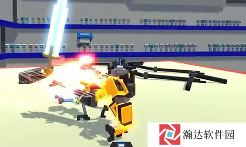克隆机器人大乱斗游戏截图1