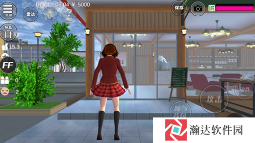 樱花校园内置菜单ff汉化版2023年